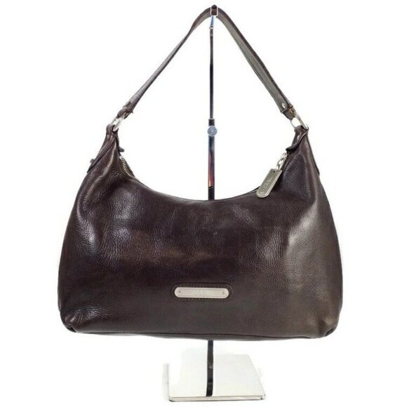 Cole Haan Dark Brown Leather Shoulder Bag